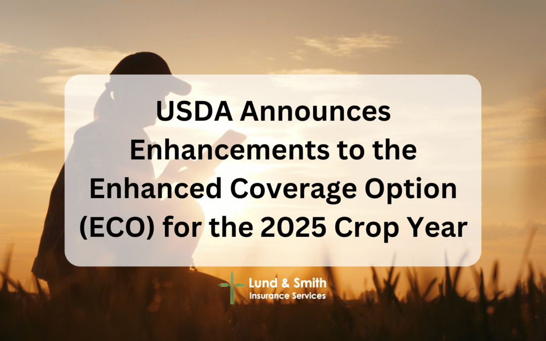 USDA Announces Enhancements to the Enhanced Coverage Option (ECO) for the 2025